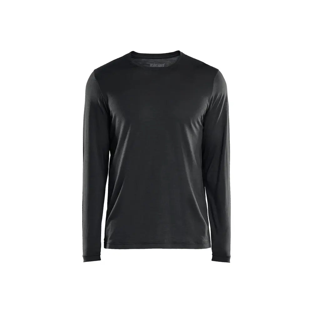 Blåkläder Pitkähihainen merinovillapaita 35381743 - Musta / XL - Blåkläder työvaatteet