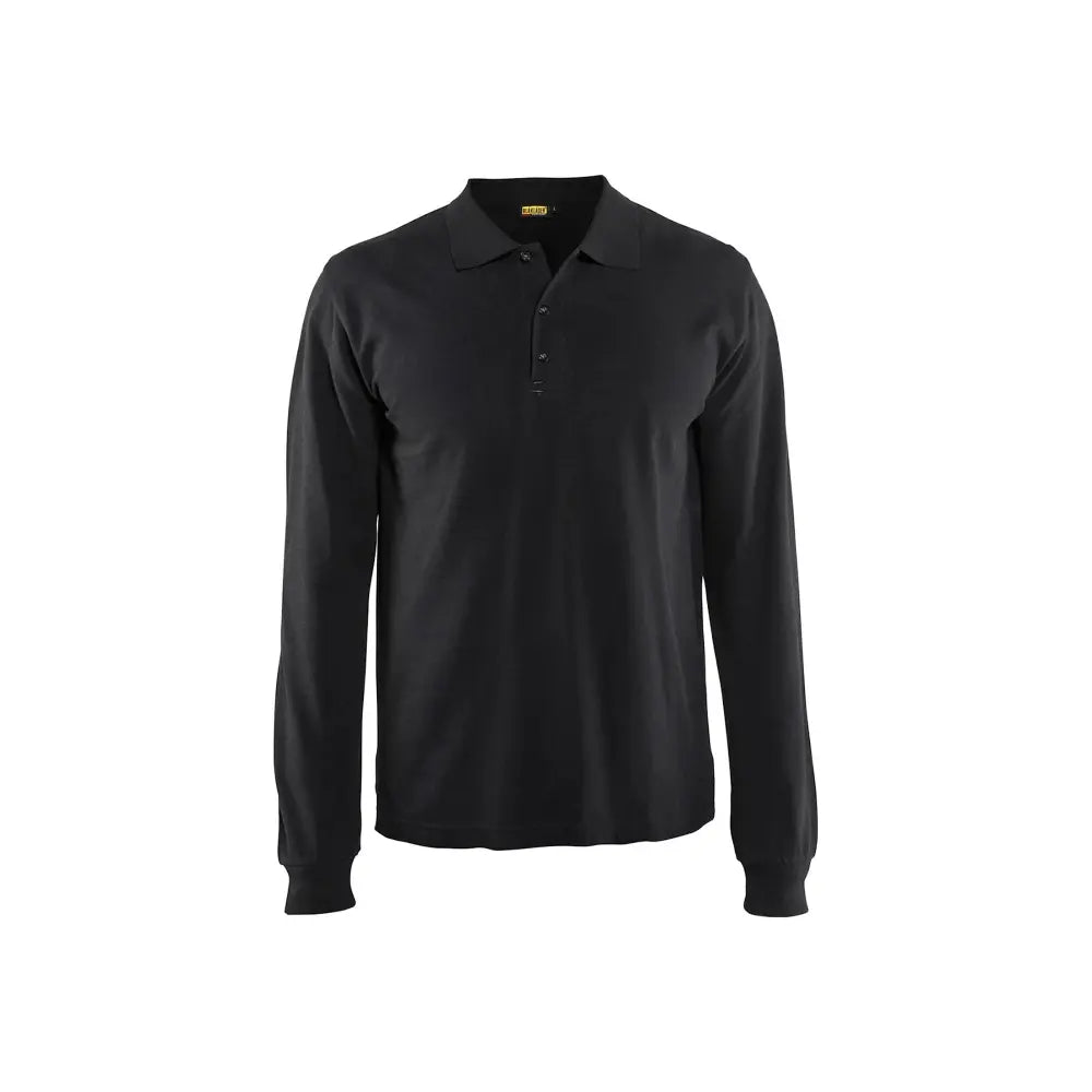 Blåkläder Pitkähihainen pikeepaita 33881050 - Musta / 4XL - Blåkläder työvaatteet