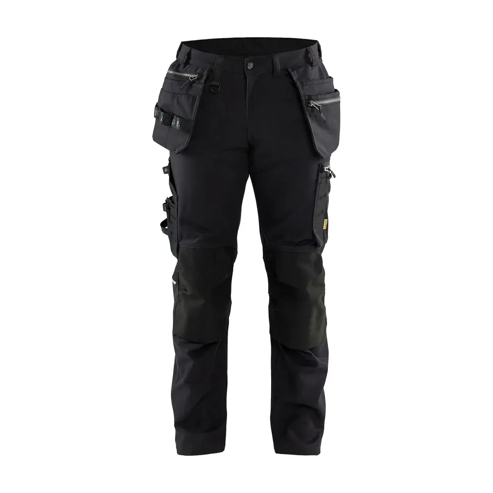 Blåkläder Riipputaskuhousut Stretch 17901370 - Musta/Musta / C44 - Blåkläder työvaatteet