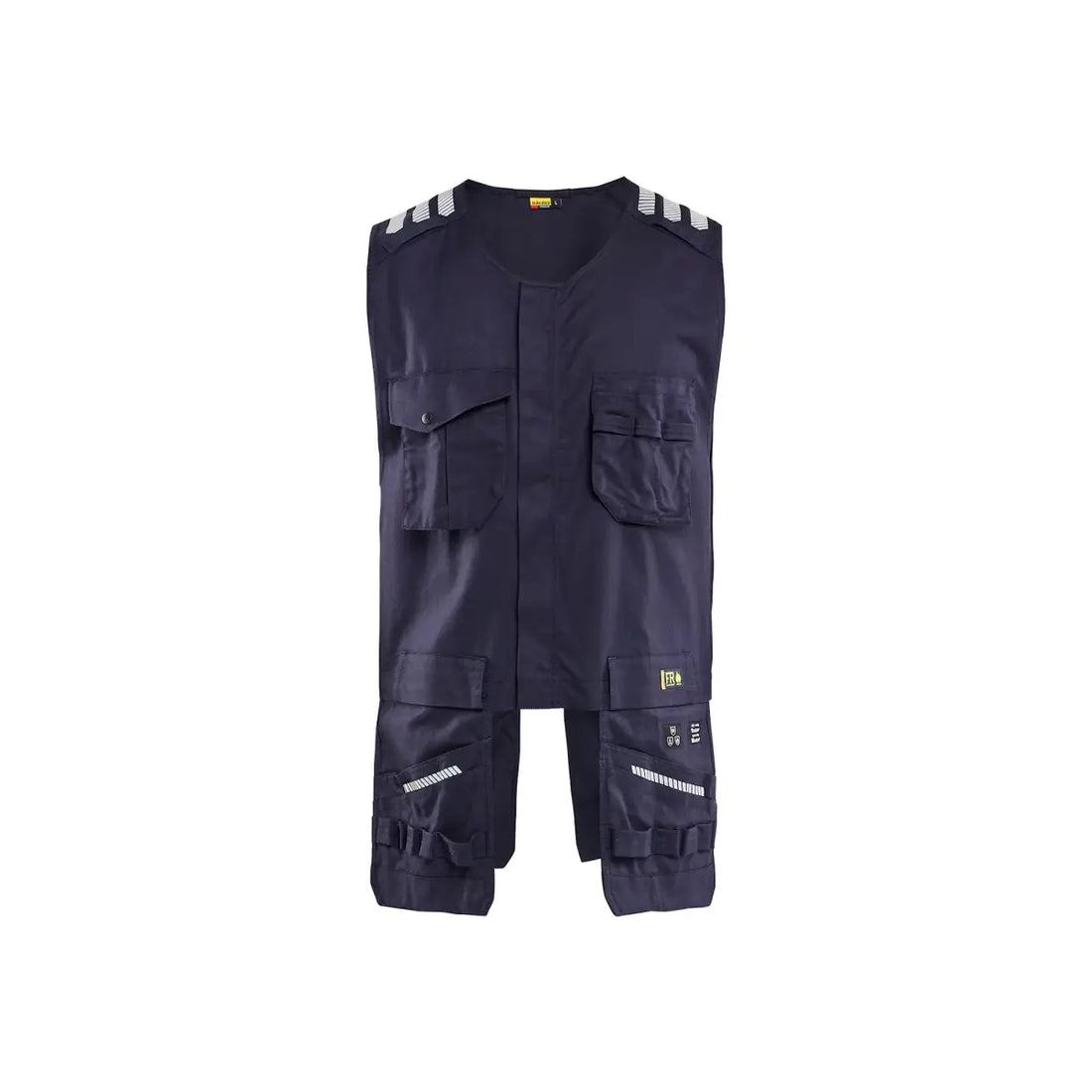 Blåkläder Riipputaskuliivi luontainen palosuojaus 30391512 - Mariininsininen / 4XL - Blåkläder työvaatteet