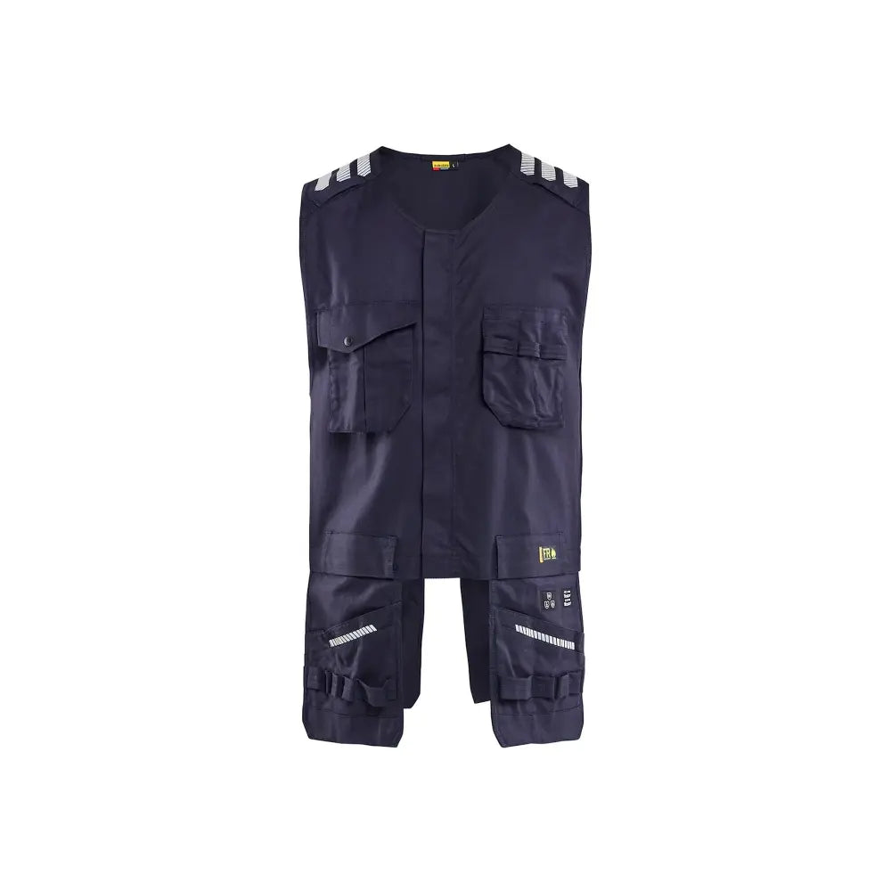 Blåkläder Riipputaskuliivi luontainen palosuojaus 30391512 - Mariininsininen / 4XL - Blåkläder työvaatteet