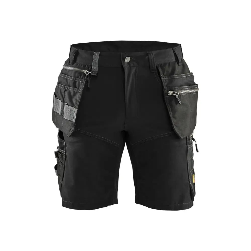 Blåkläder Riipputaskushortsit Stretch 15981860 - Musta / C58 - Työvaatteet