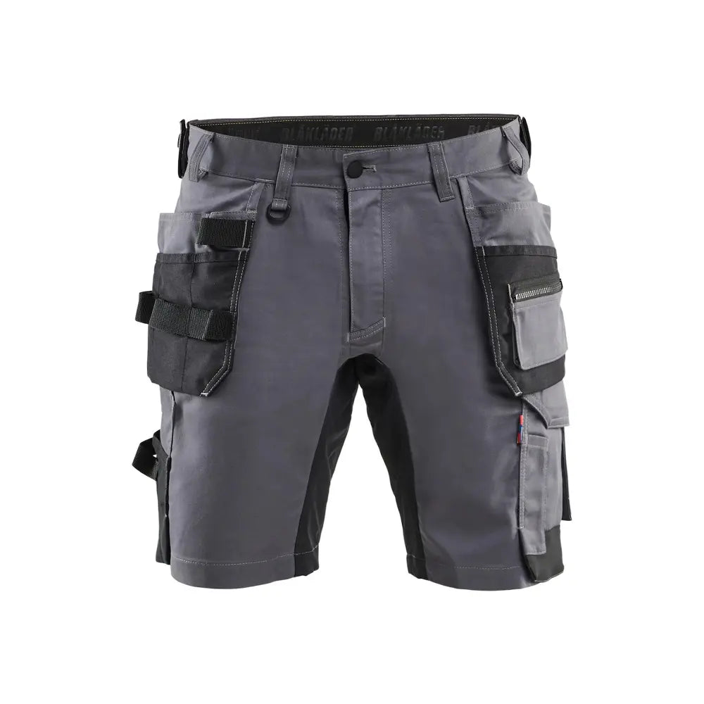 Blåkläder Riipputaskushortsit stretch 17521832 - Grafiitinharmaa / C54 - Blåkläder työvaatteet
