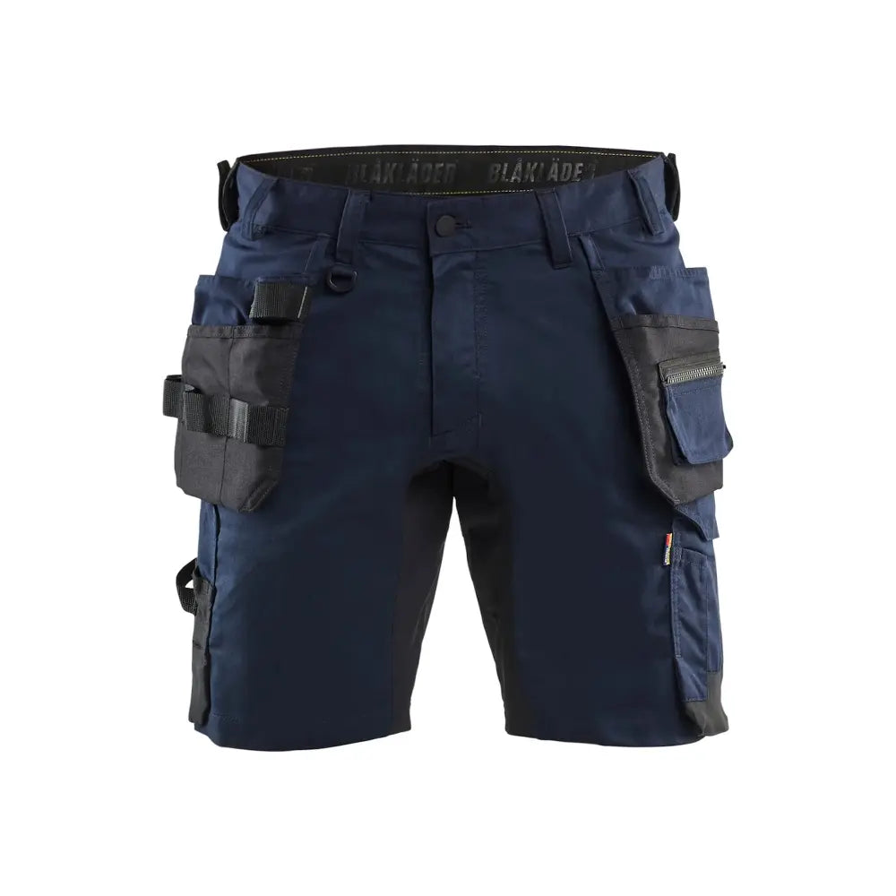Blåkläder Riipputaskushortsit stretch 17521832 - Tumma Mariininsininen / C50 - Blåkläder työvaatteet