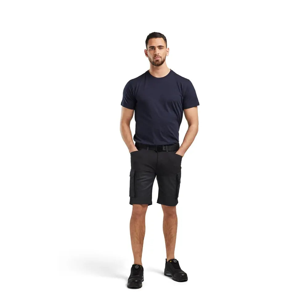 Blåkläder Shortsit denim stretch 14371147 - Työvaatteet