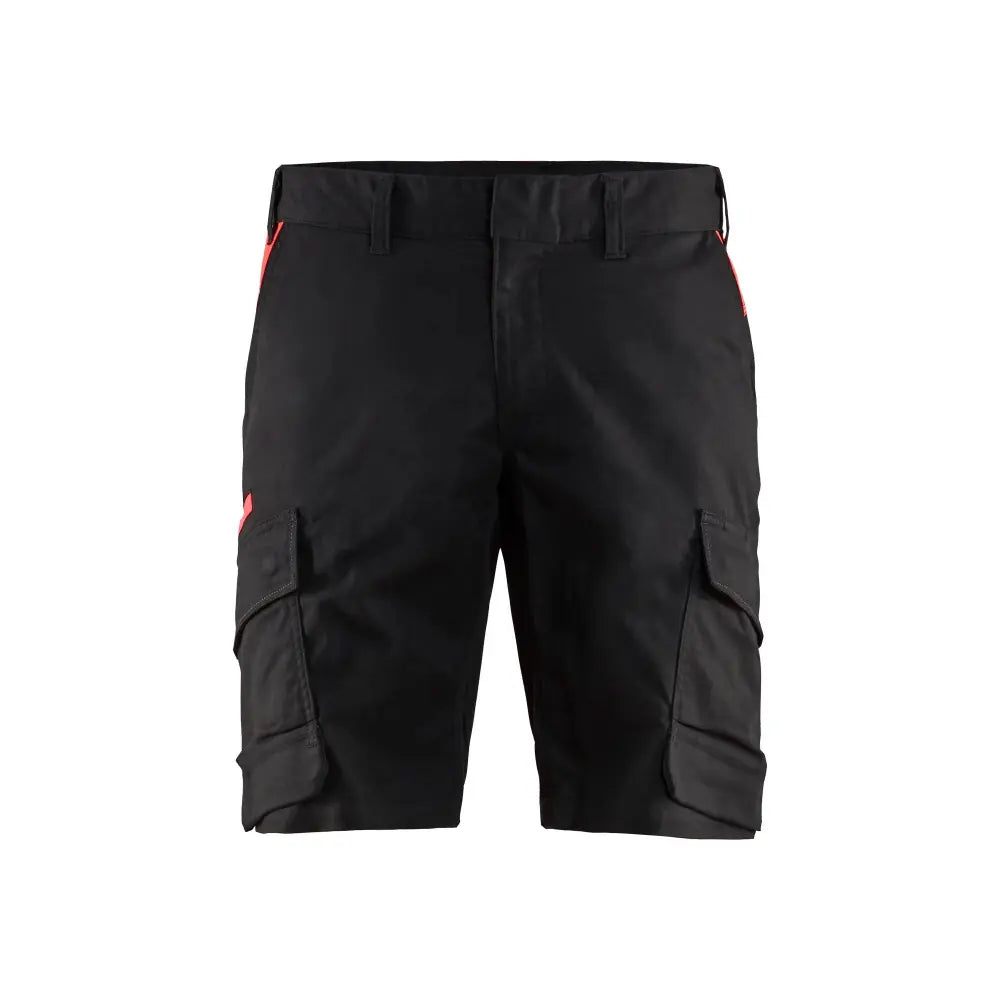 Blåkläder Shortsit stretch 14461832 - musta/punainen / C64 - Työvaatteet