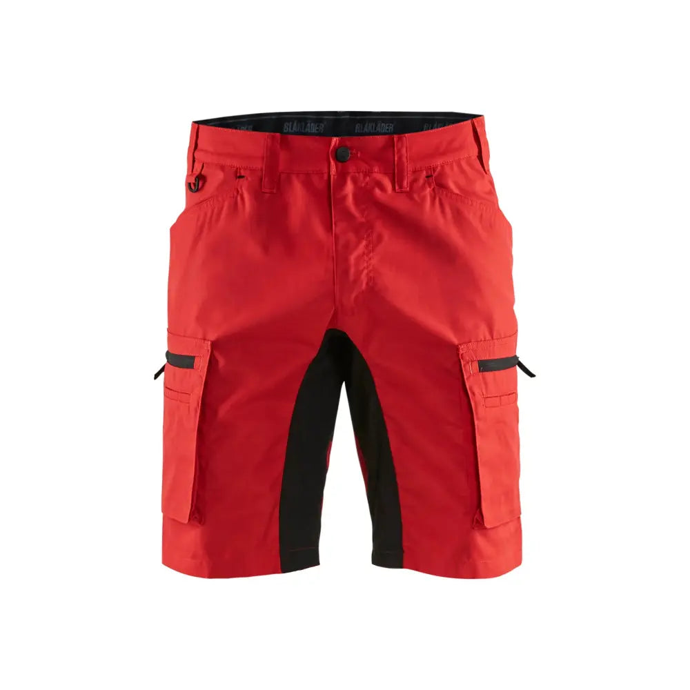 Blåkläder Shortsit stretch 14491845 - Punainen/Musta / C50 - Työvaatteet