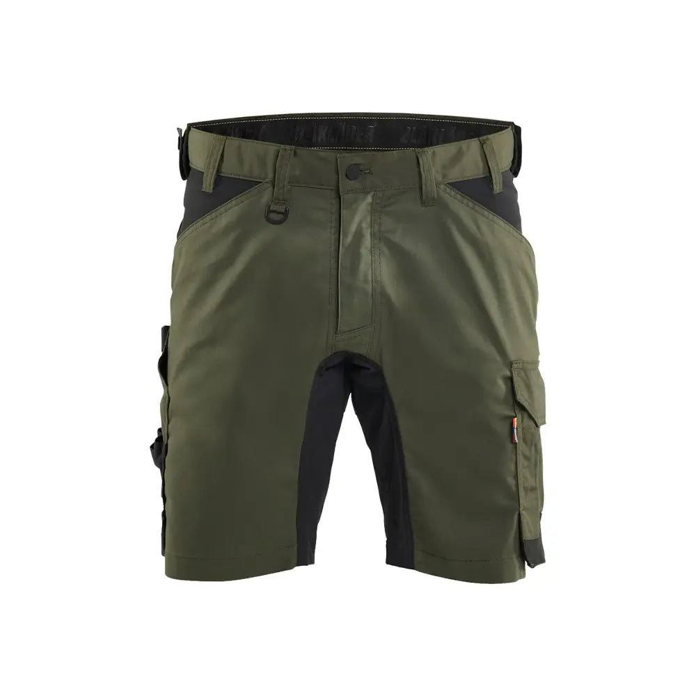 Blåkläder Shortsit stretch 17531832 - Metsänvihreä/Musta / C62 - Blåkläder työvaatteet