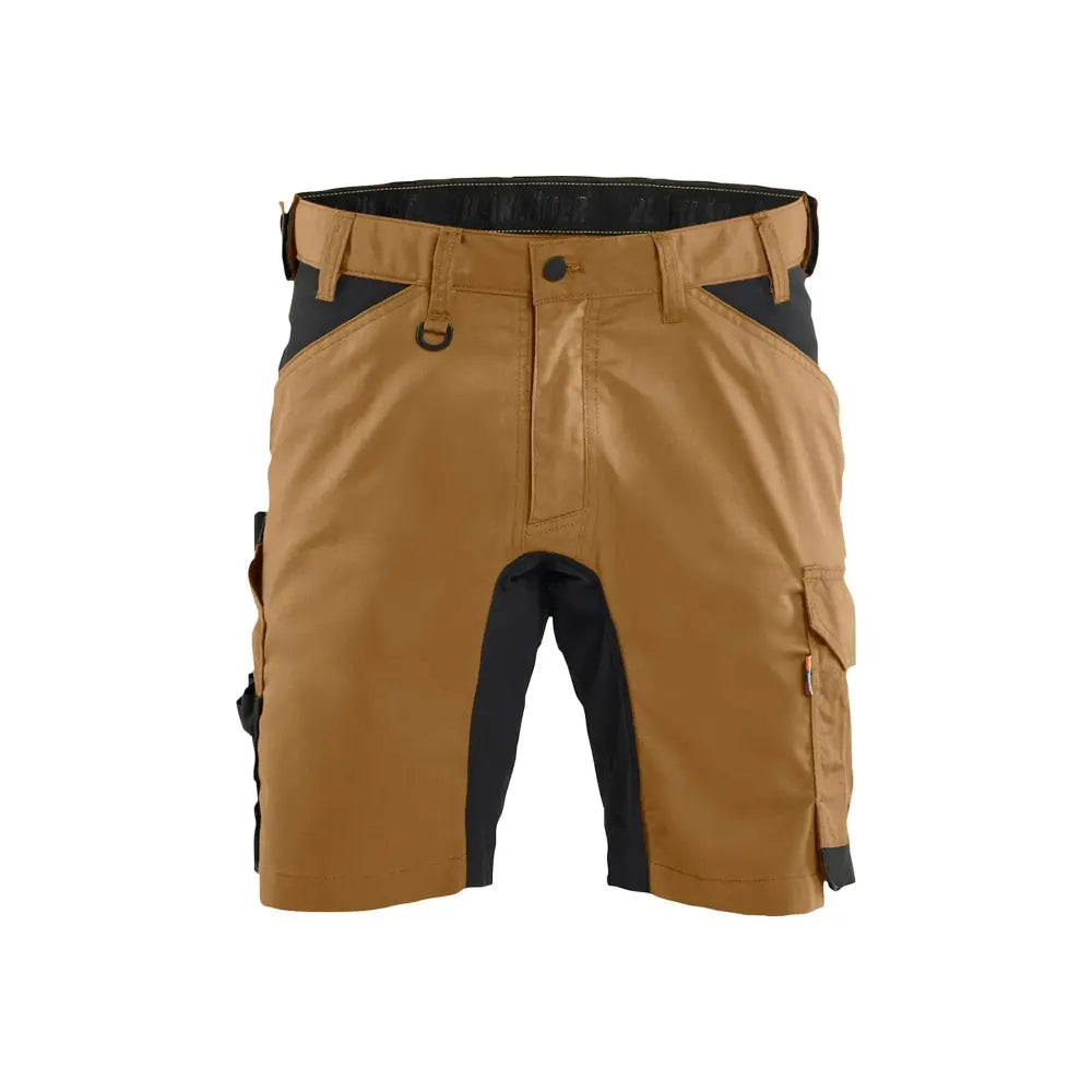Blåkläder Shortsit stretch 17531832 - Nougat/Musta / C60 - Blåkläder työvaatteet