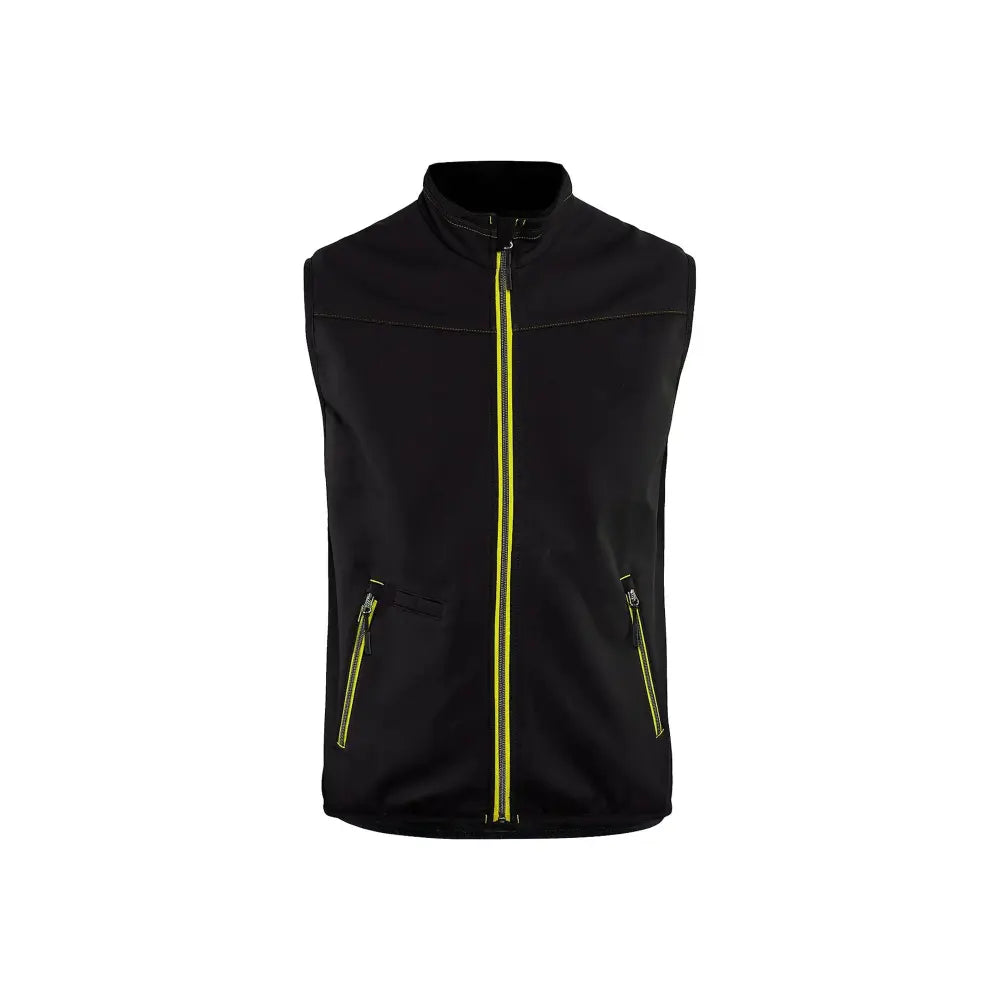 Blåkläder Softshell-liivi 38502516 - Musta/Huomiokeltainen / XXL - Blåkläder työvaatteet