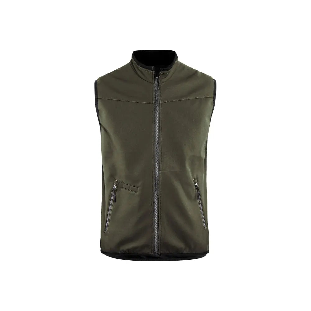 Blåkläder Softshell-liivi 38502516 - Tumma oliivinvihreä/Musta / XXXL - Blåkläder työvaatteet