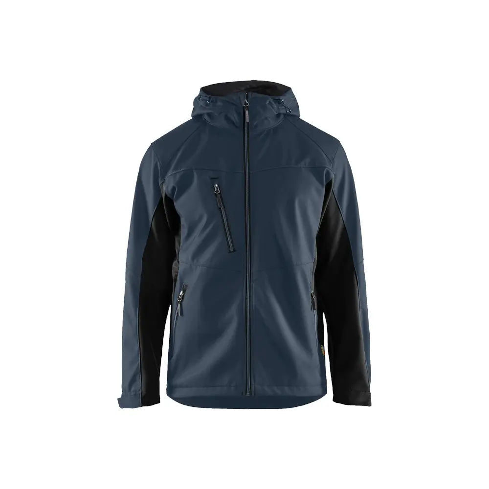 Blåkläder Softshell-takki hupulla 47532516 - Tumma mariininsininen/Musta / XS - Blåkläder työvaatteet