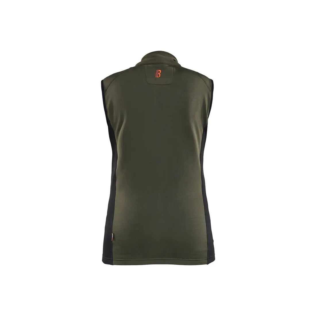 Blåkläder STRIKER naisten fleece-liivi 47462539 - Metsän vihreä/Ruosteenpunainen / XXL - Blåkläder työvaatteet