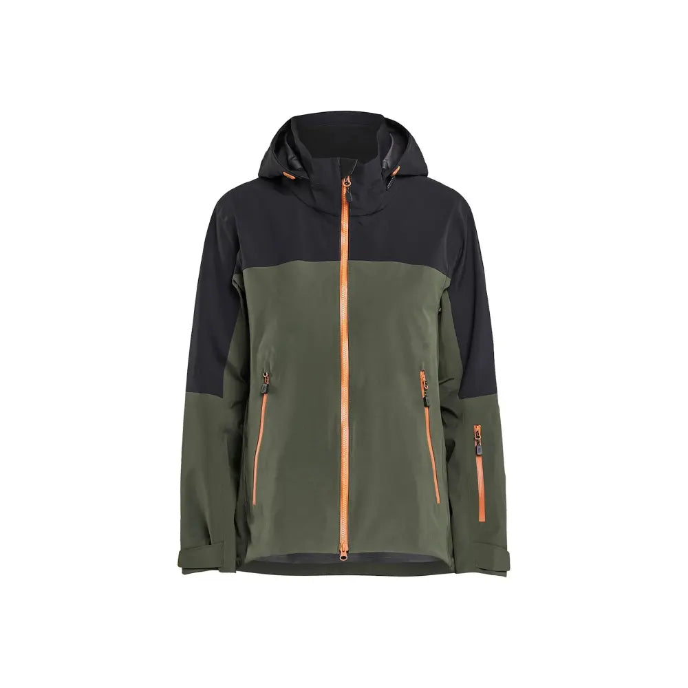 Blåkläder STRIKER Naisten kuoritakki stretch 47081916 - Metsän vihreä/Ruosteenpunainen / S - Blåkläder työvaatteet