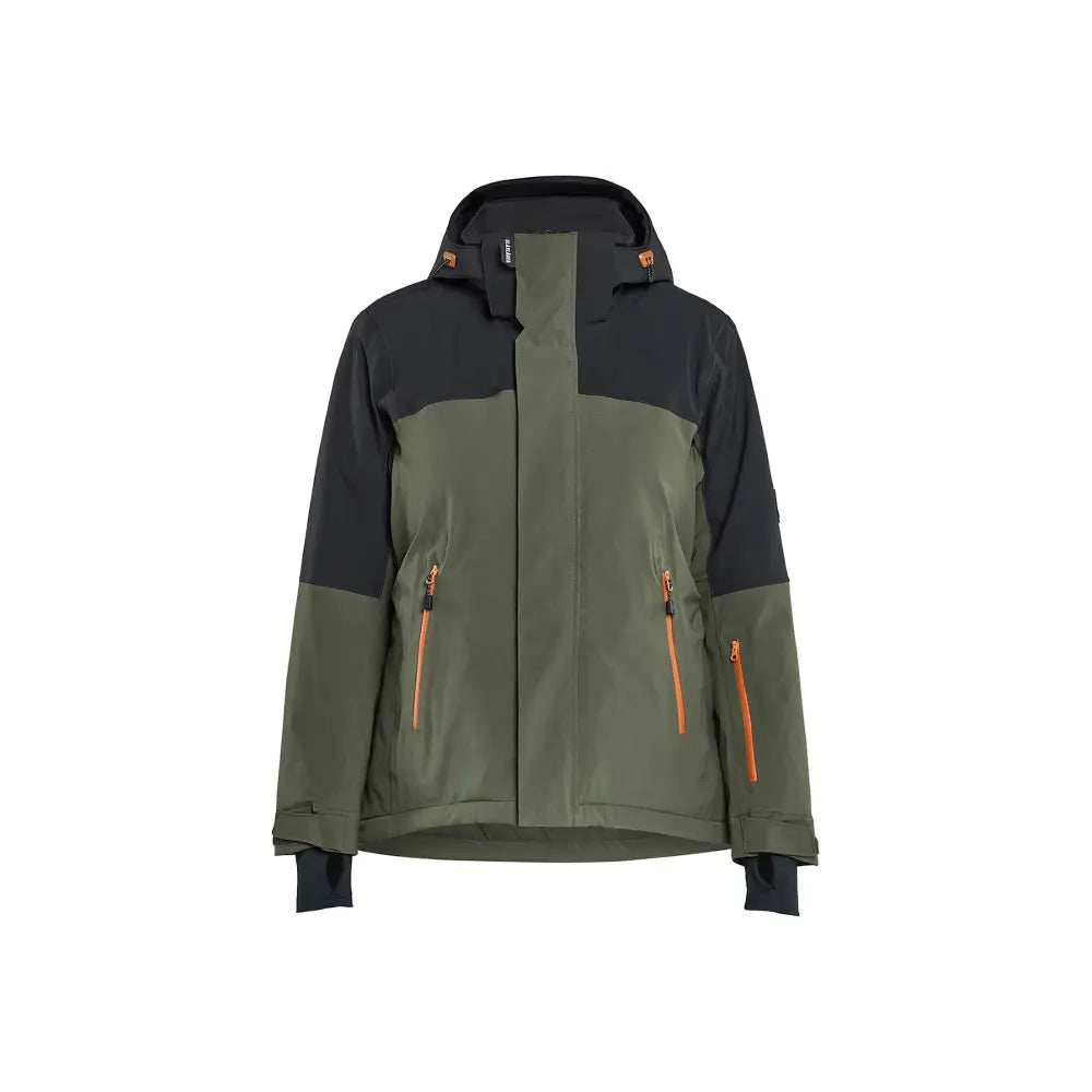 Blåkläder STRIKER Naisten talvitakki stretch 47071917 - Metsän vihreä/Ruosteenpunainen / XL - Blåkläder työvaatteet