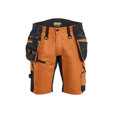 Blåkläder STRIKER Riipputaskushortsit stretch 19721149 - Ruosteenpunainen/Musta / C58 - Blåkläder työvaatteet