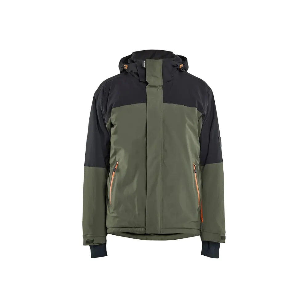 Blåkläder STRIKER Talvitakki Stretch 49911917 - Metsän vihreä/Ruosteenpunainen / XXXL - Blåkläder työvaatteet