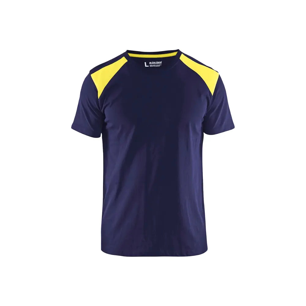 Blåkläder T-paita 33791042 - Mariininsininen/Huomiokeltainen / XXXL - Blåkläder työvaatteet