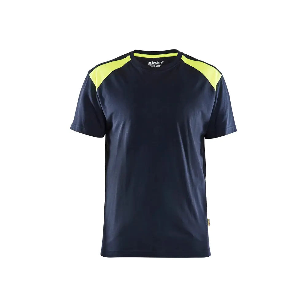 Blåkläder T-paita 33791042 - Tumma mariininsininen/Huomiokeltainen / 4XL - Blåkläder työvaatteet