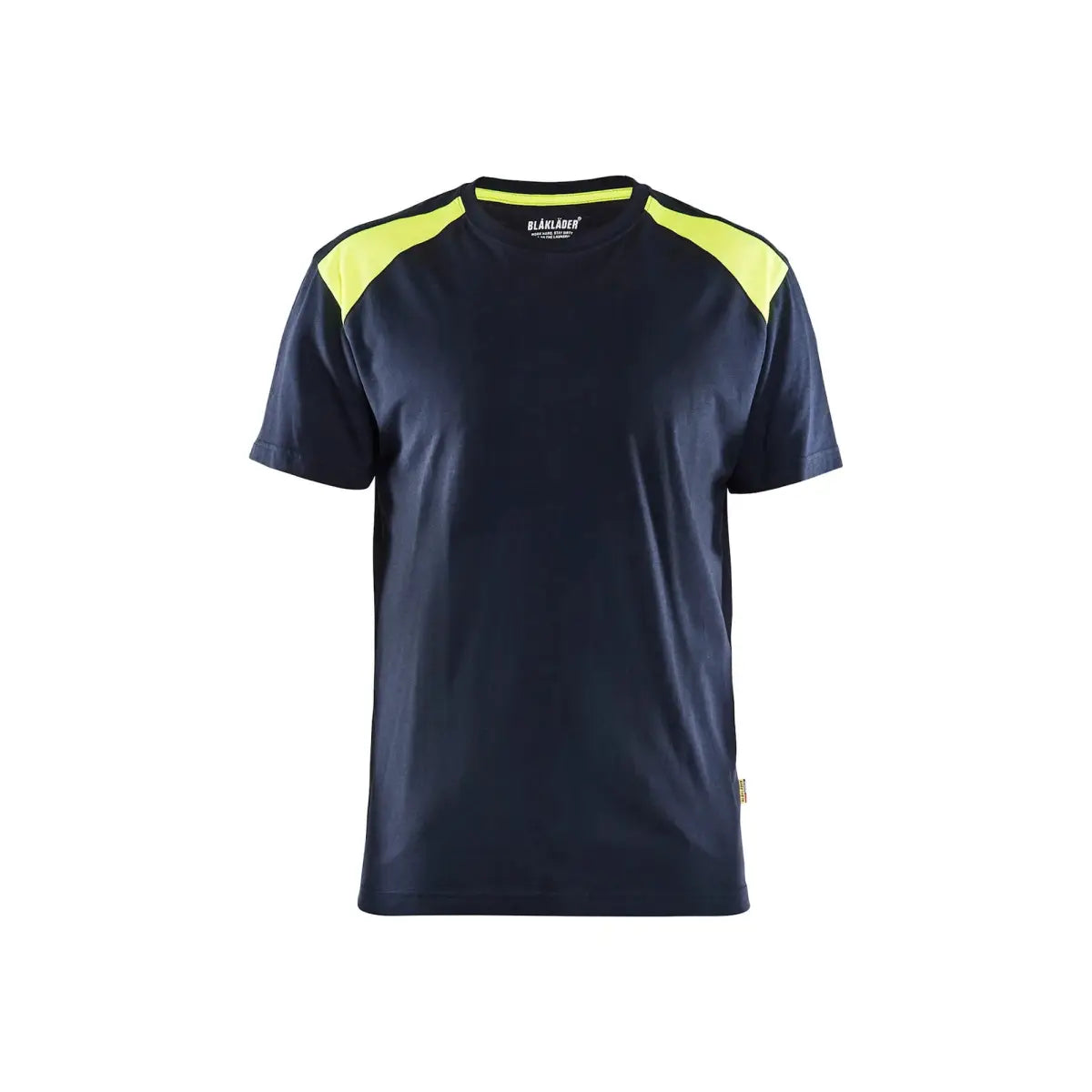 Blåkläder T-paita 33791042 - Tumma mariininsininen/Huomiokeltainen / 4XL - Blåkläder työvaatteet