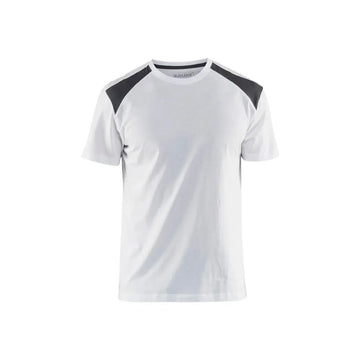 Blåkläder T-paita 33791042 - Valkoinen/Tummanharmaa / 4XL - Blåkläder työvaatteet