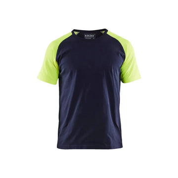 Blåkläder T-paita 35151030 - Mariininsininen/Huomiokeltainen / 6XL - Blåkläder työvaatteet