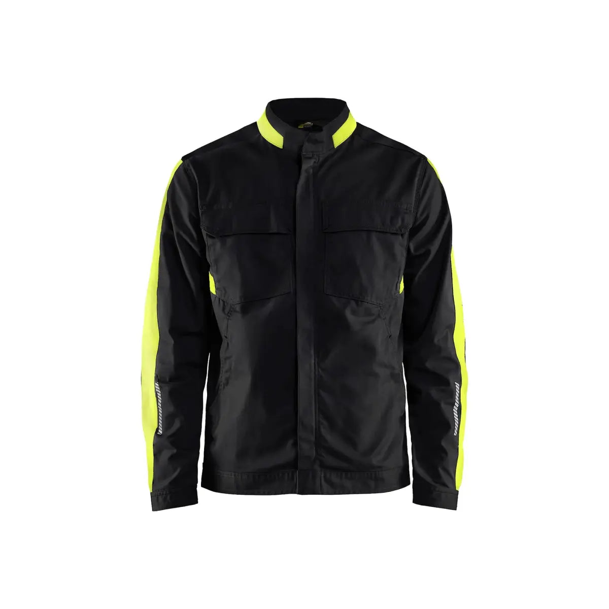 Blåkläder Takki stretch 44441832 - Musta/Huomiokeltainen / XL - Blåkläder työvaatteet