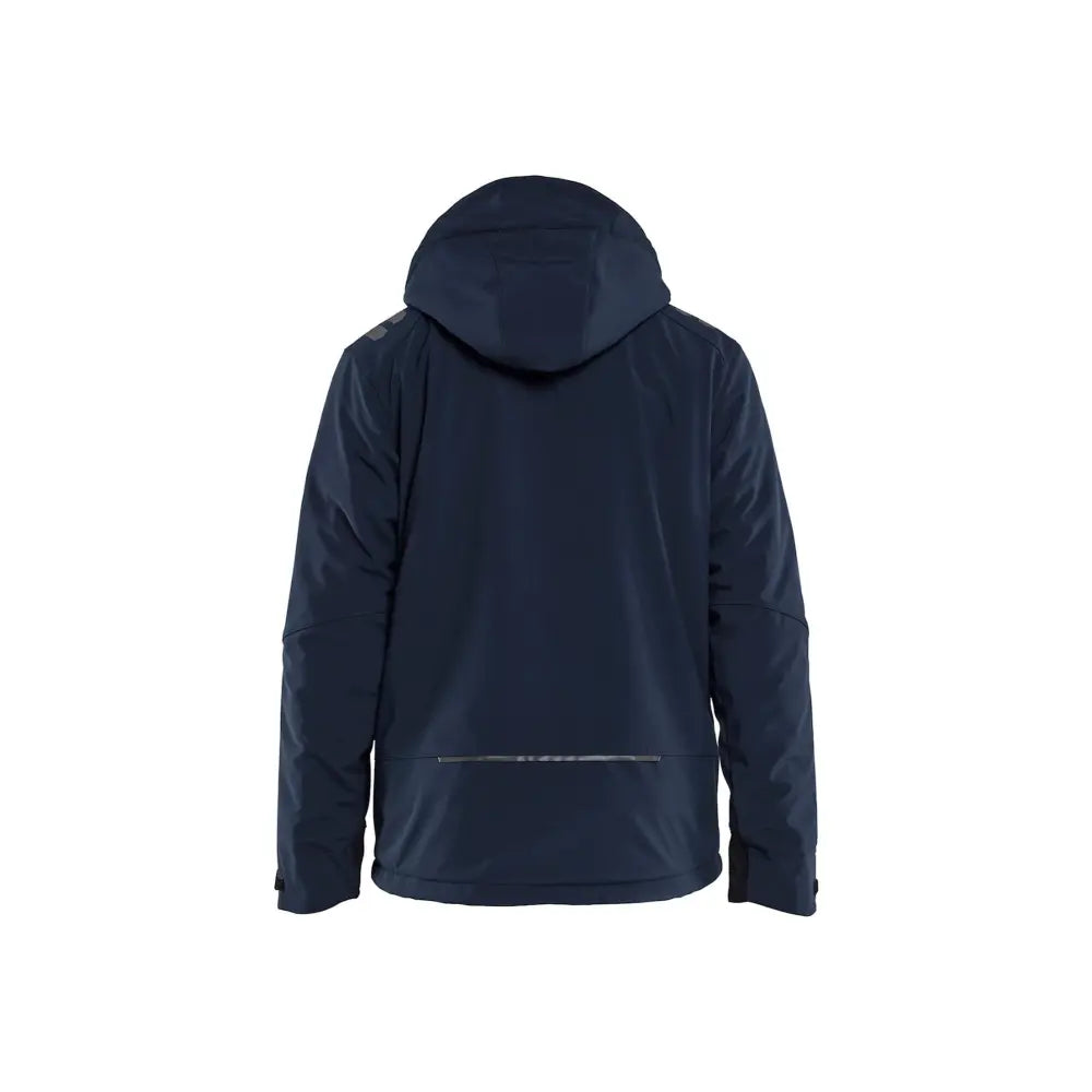 Blåkläder Talvitakki Softshell Kevyellä vuorella 47502513 - Tumma mariininsininen/Huomiokeltainen / M - Työvaatteet