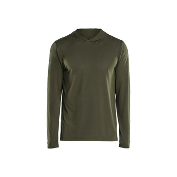 Blåkläder Tekninen huppari UV-suoja 34171126 - Metsänvihreä / XL - Blåkläder työvaatteet