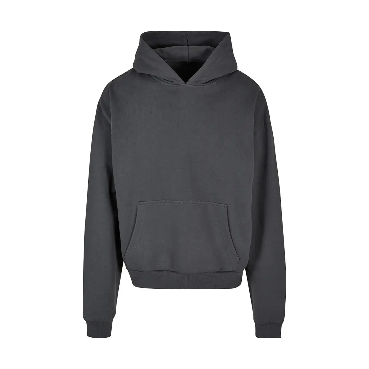 Build Your Brand Ultrapaksu puuvillainen huppari - Harmaa (Dark Grey) / XS - Yritystekstiilit