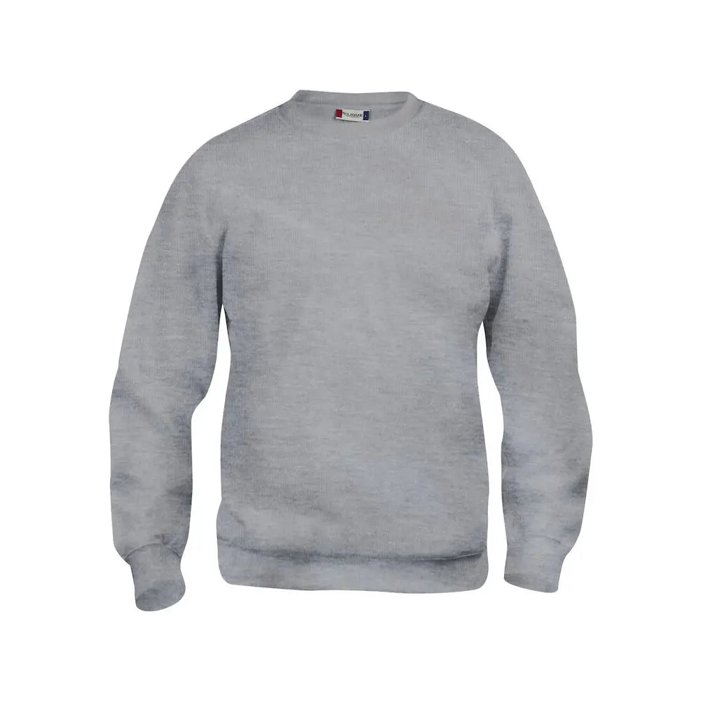 Clique Basic College - Harmaa (Heather Grey) / 4XL - Yritystekstiilit