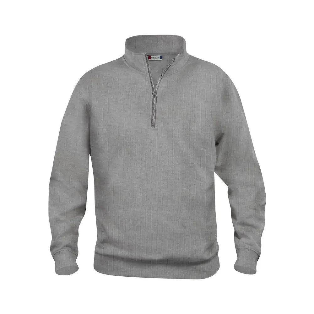 Clique Basic Collegepaita - Harmaa (Heather Grey) / 4XL - Yritystekstiilit