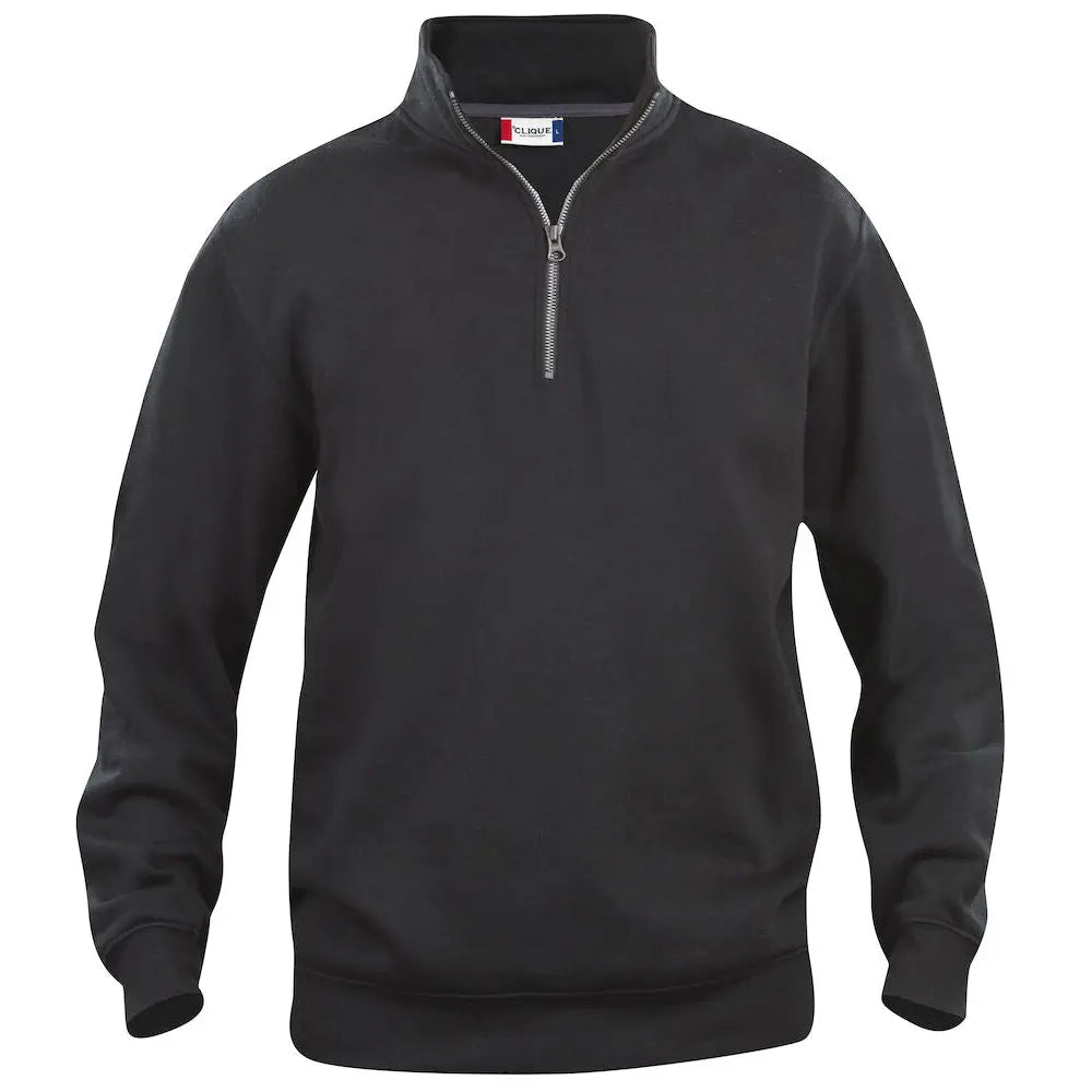 Clique Basic Collegepaita - Musta / 4XL - Yritystekstiilit
