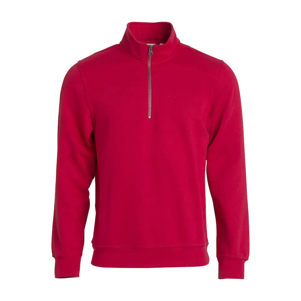 Clique Basic Collegepaita - Punainen / 4XL - Yritystekstiilit