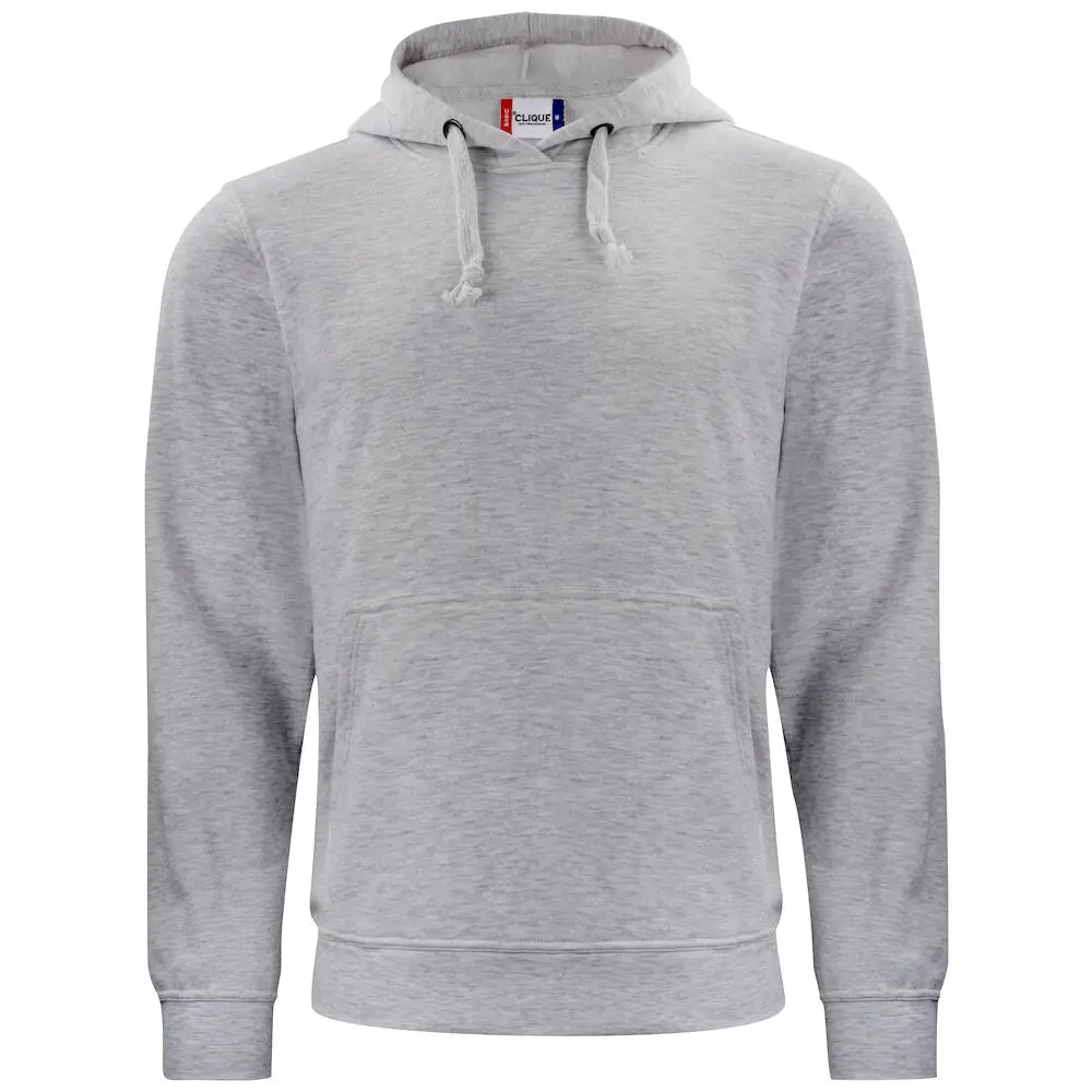 Clique Basic Huppari - Harmaa (Heather Grey) / 4XL - Yritystekstiilit