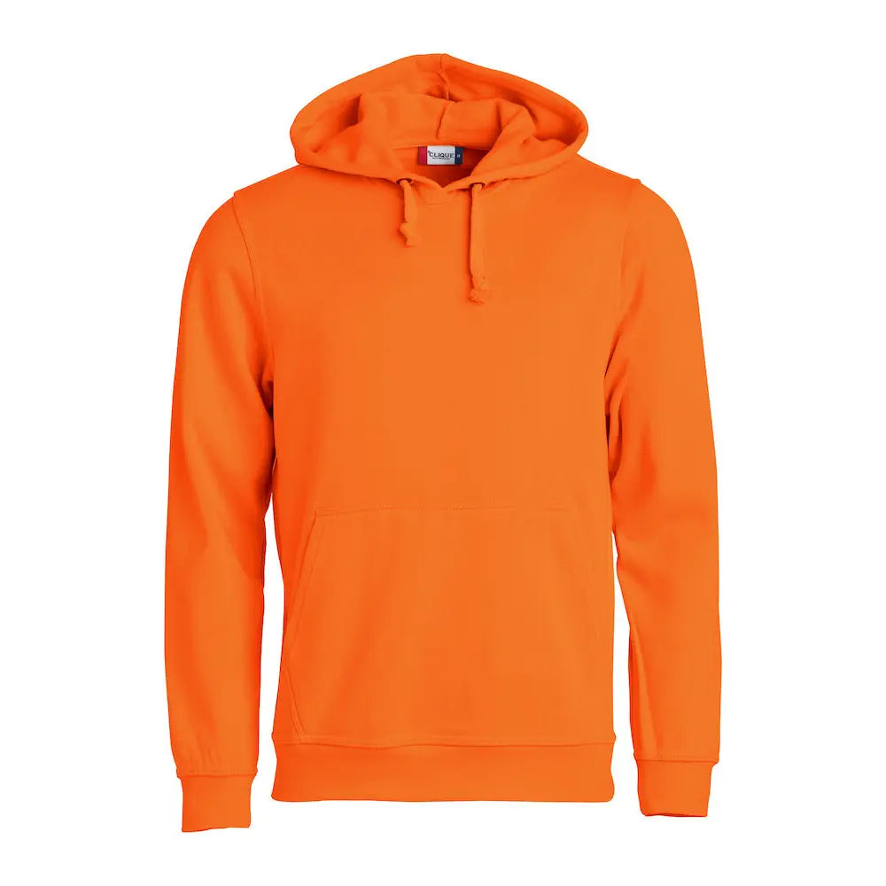 Clique Basic Huppari - Oranssi (Hi-Vis Orange) / XS - Yritystekstiilit