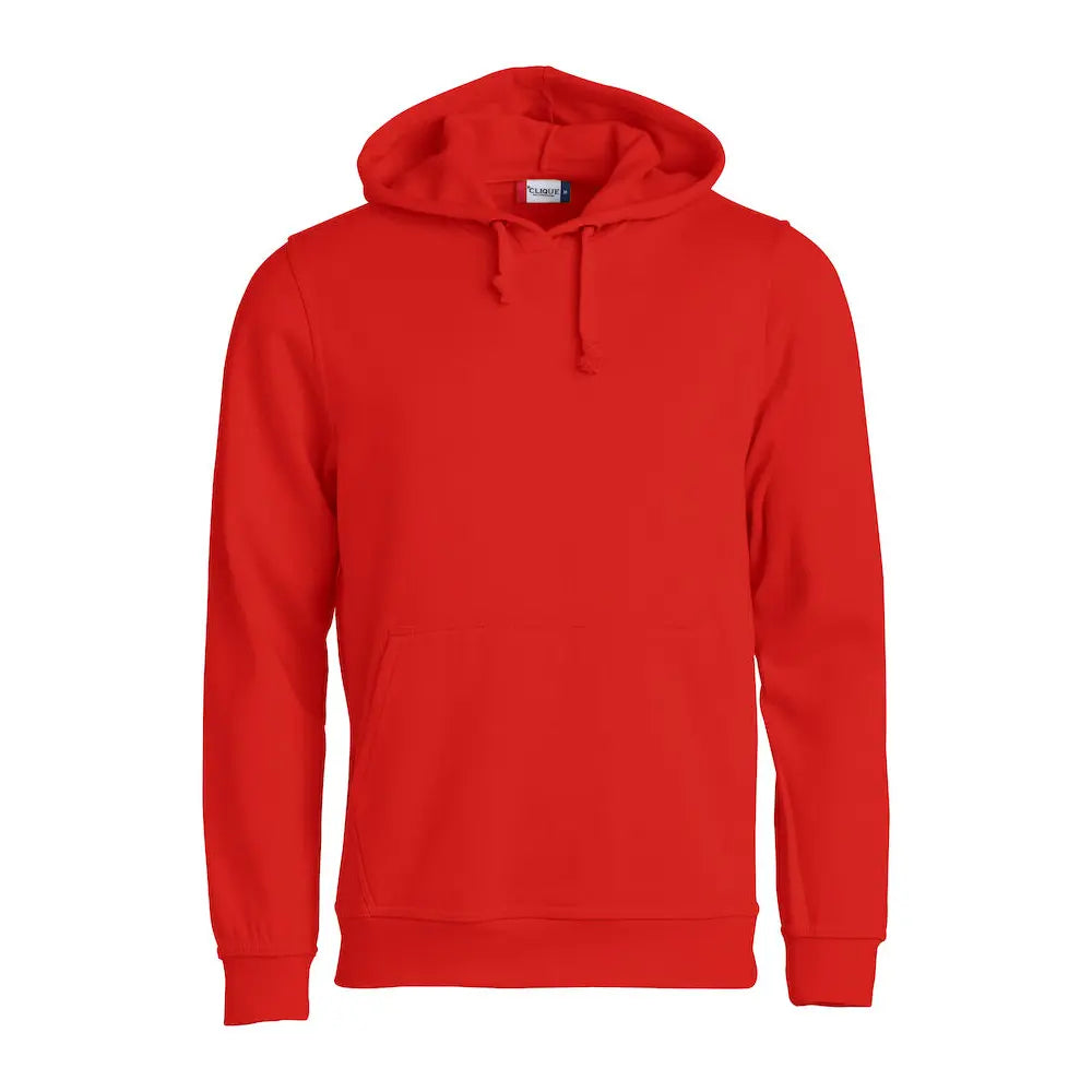 Clique Basic Huppari - Punainen / 4XL - Yritystekstiilit