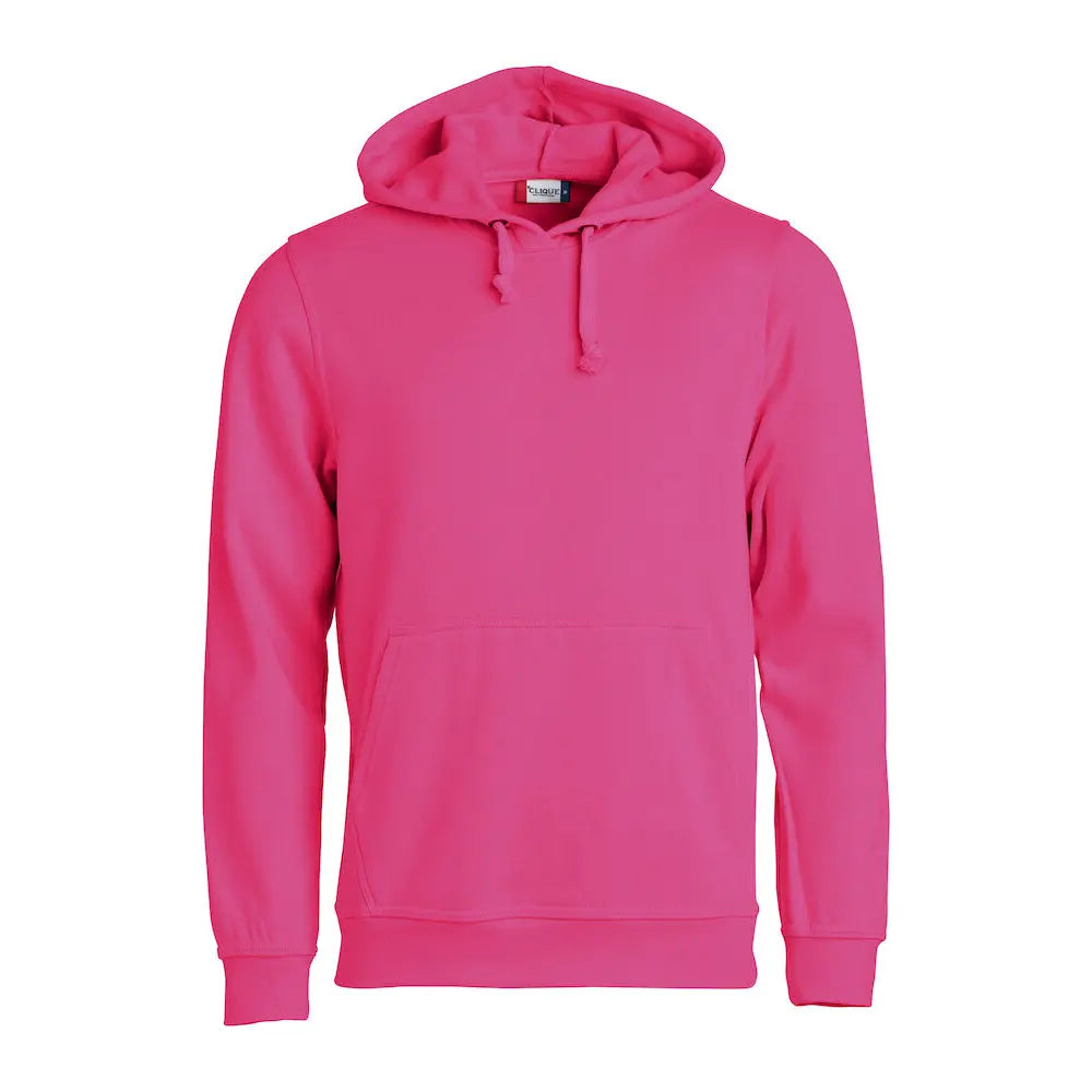 Clique Basic Huppari - Punainen (Fuchsia) / XS - Yritystekstiilit