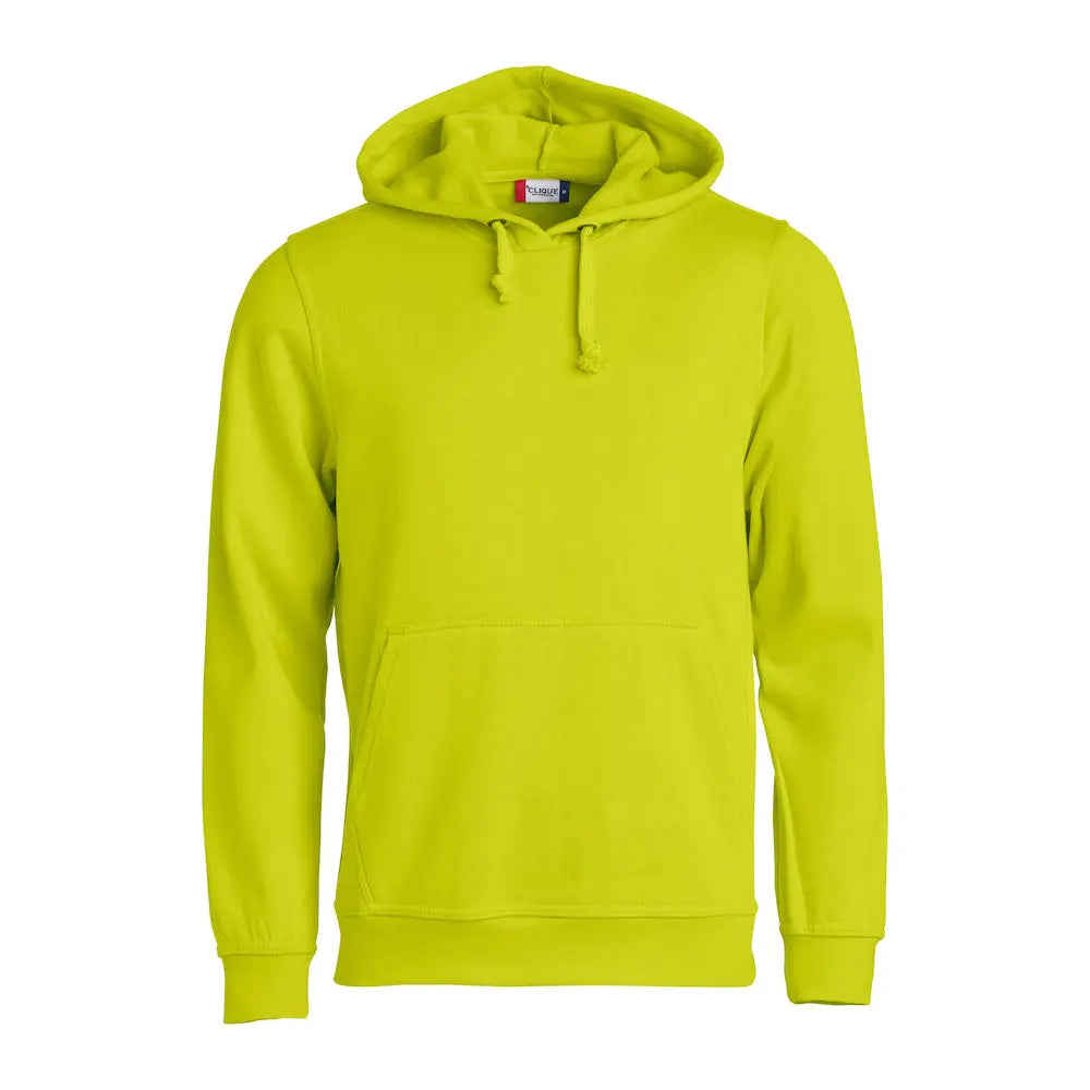 Clique Basic Huppari - Vihreä (Hi-Vis Green) / XS - Yritystekstiilit
