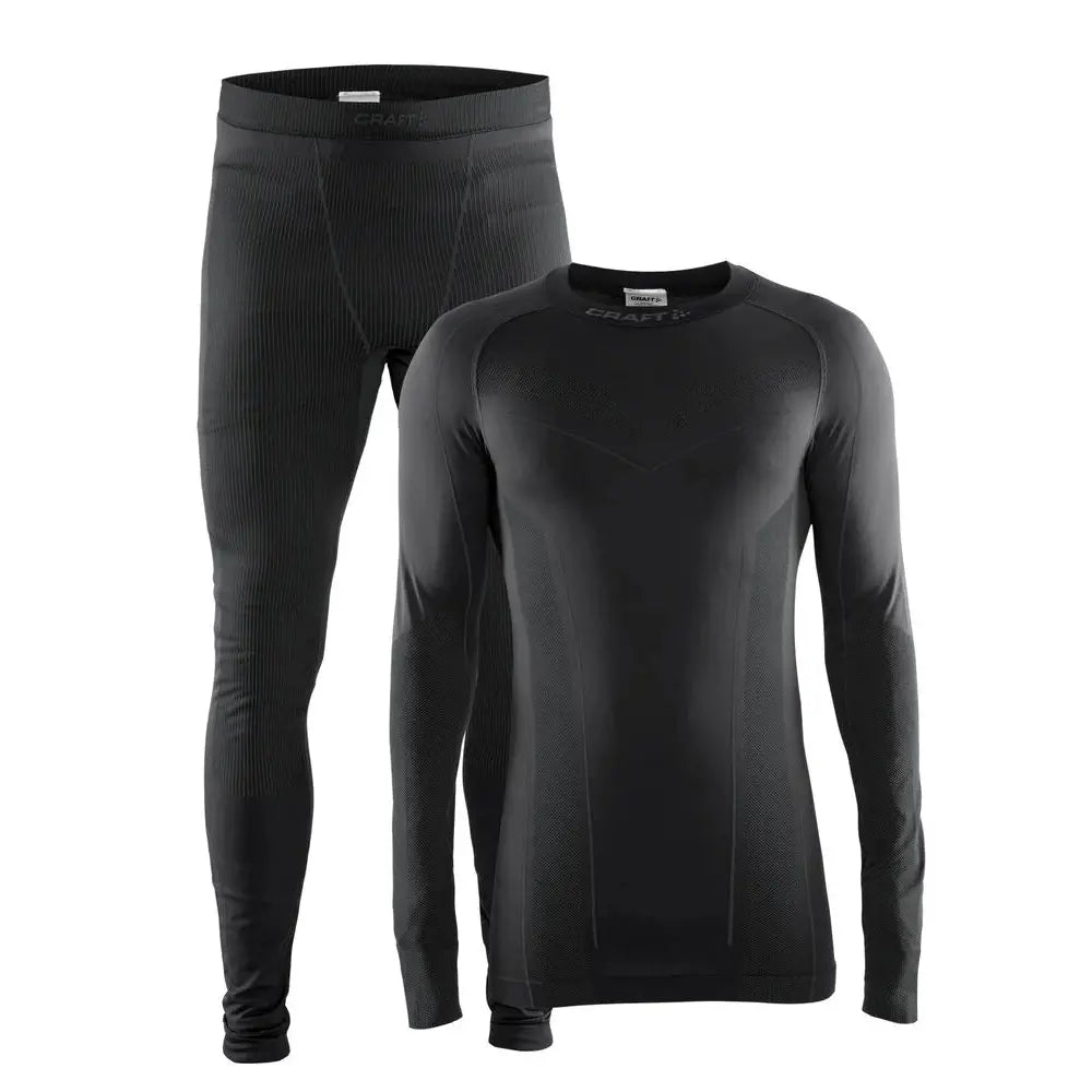 Craft Baselayer Seamless Zone Set M - Musta / S - Työvaatteet