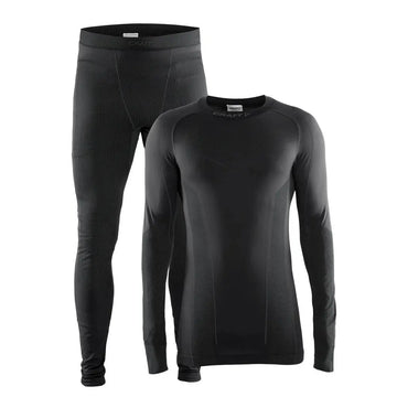 Craft Baselayer Seamless Zone Set M - Musta / S - Työvaatteet