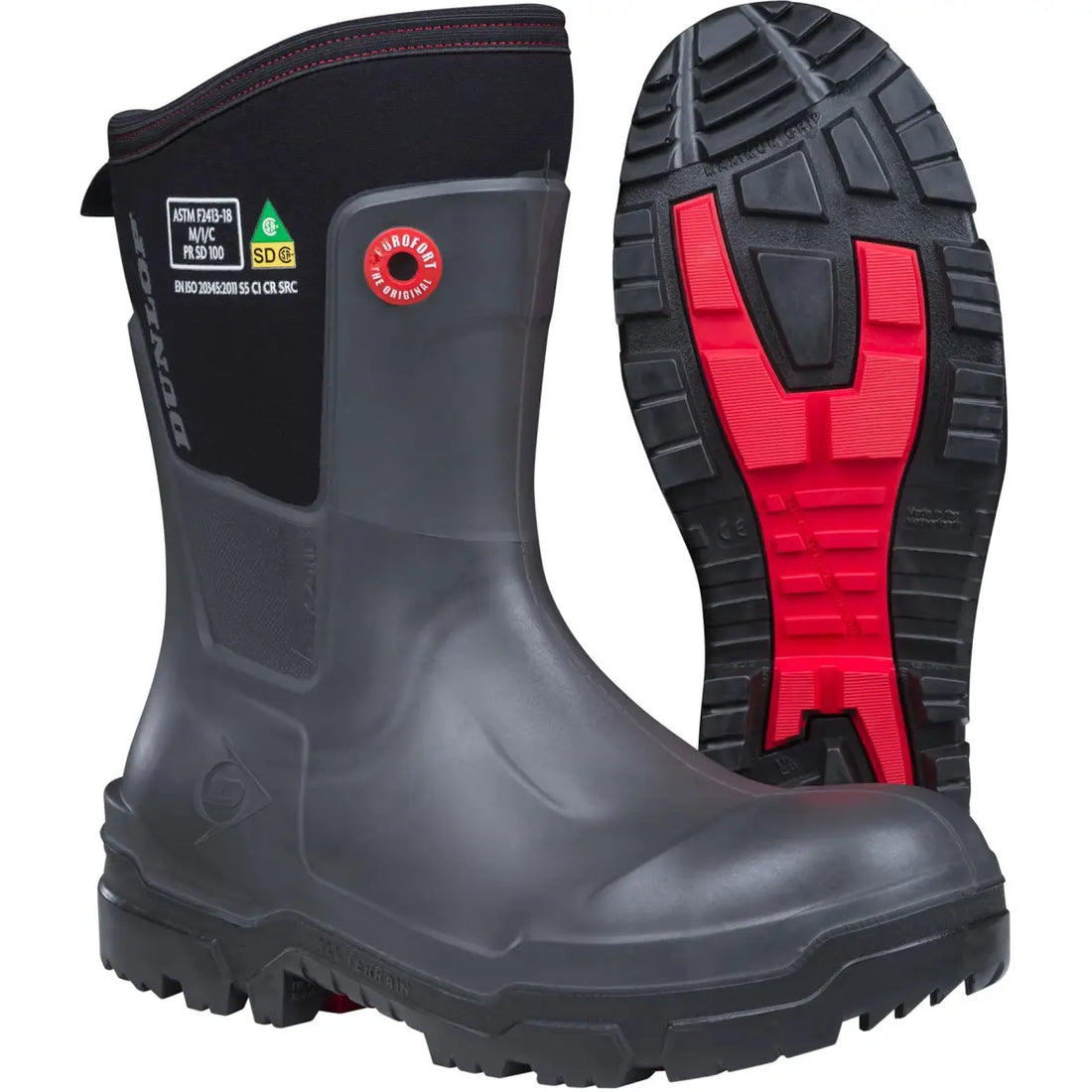 Dunlop 962814 Craftsman Full Safety Turvasaappaat S5 - 42 - Työsaappaat