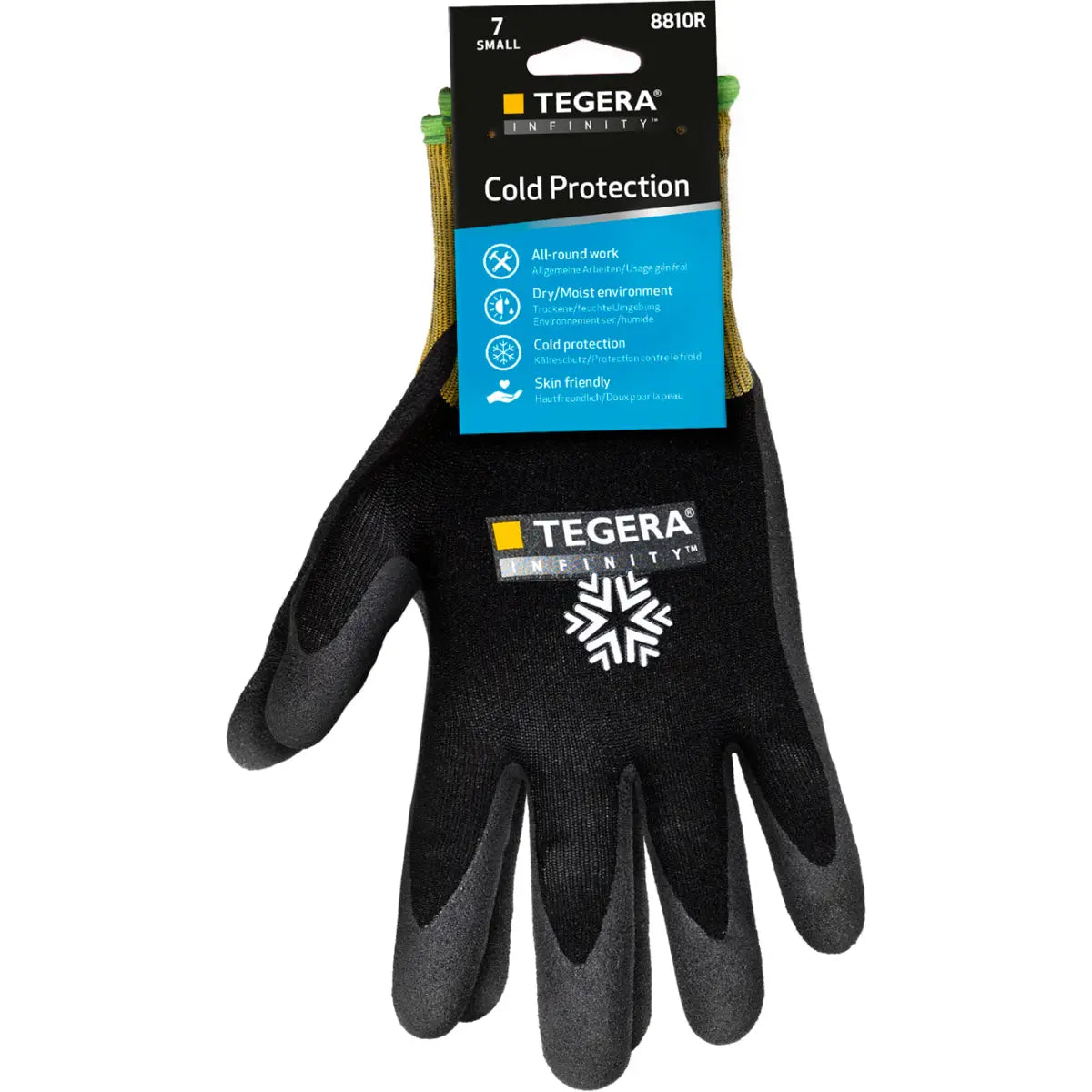 Elintarvikehyväksytty käsine TEGERA® 8810R INFINITY (6 paria) - 10 - Työkäsineet