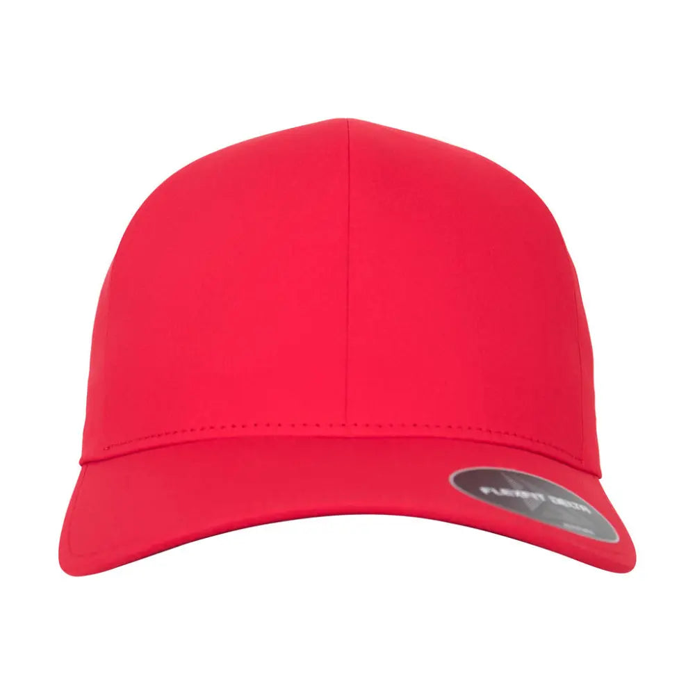 Flexfit Delta Cap - Punainen / S/M - Yritystekstiilit