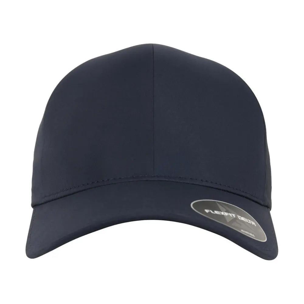 Flexfit Delta Cap - Sininen (Navy) / S/M - Yritystekstiilit