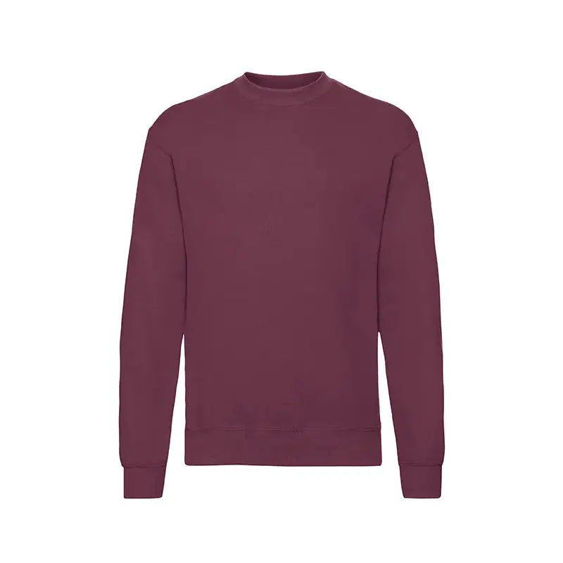 Fruit of the Loom Classic College - Punainen (Burgundy) / S - Yritystekstiilit