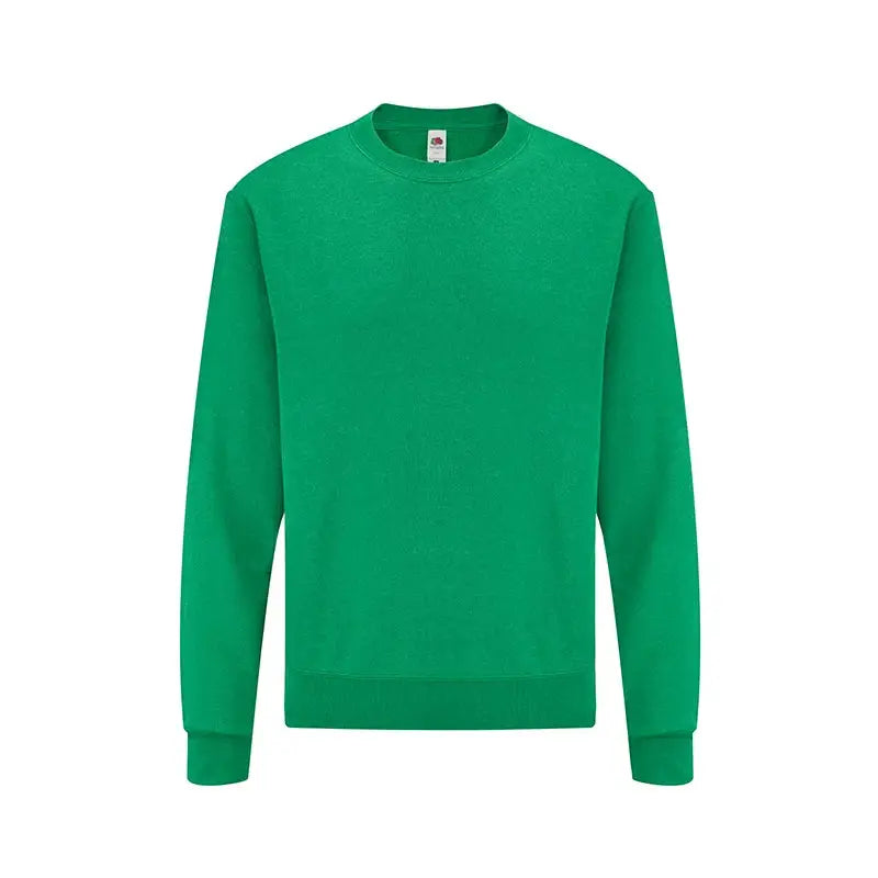 Fruit of the Loom Classic College - Vihreä (Heather) / S - Yritystekstiilit