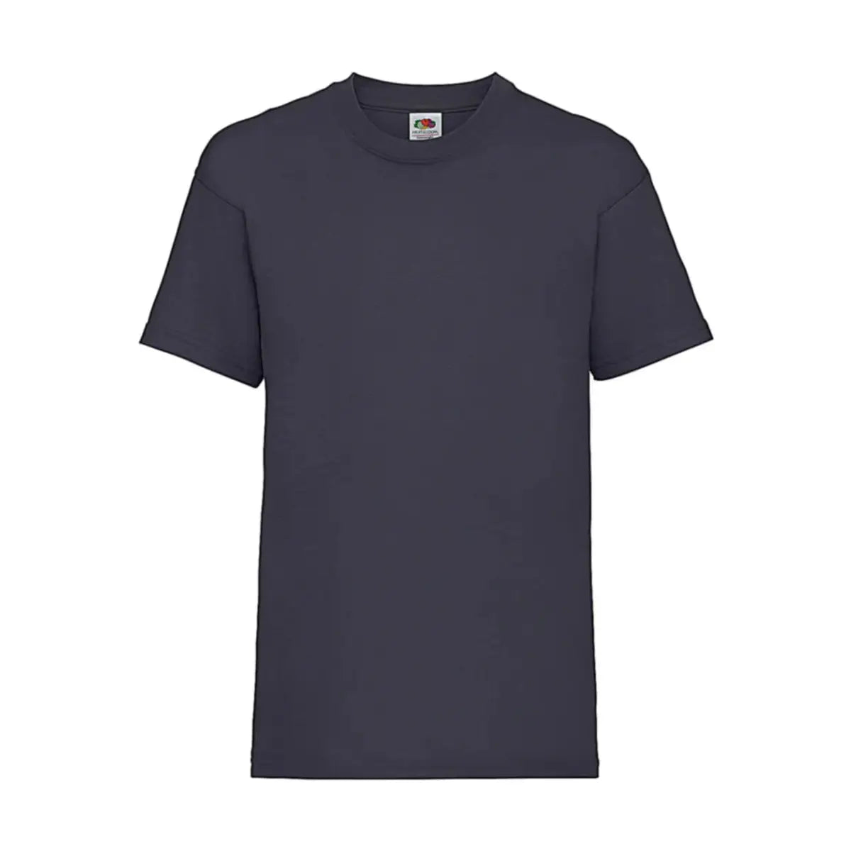 Fruit of the Loom Lasten Laadukas T-Paita - Sininen (Deep Navy) / 104 (3-4) - Yritystekstiilit