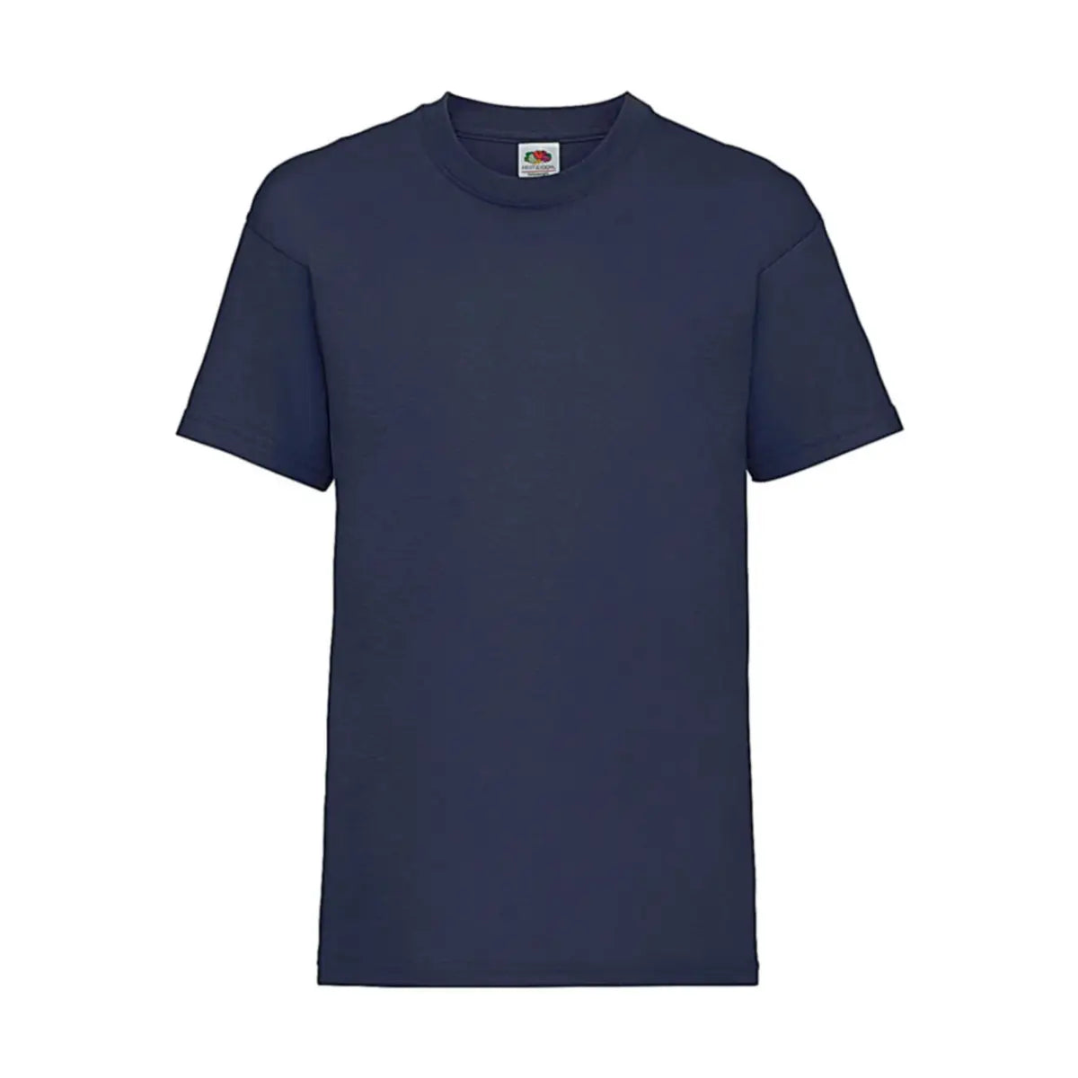 Fruit of the Loom Lasten Laadukas T-Paita - Sininen (Navy) / 92 (1-2) - Yritystekstiilit