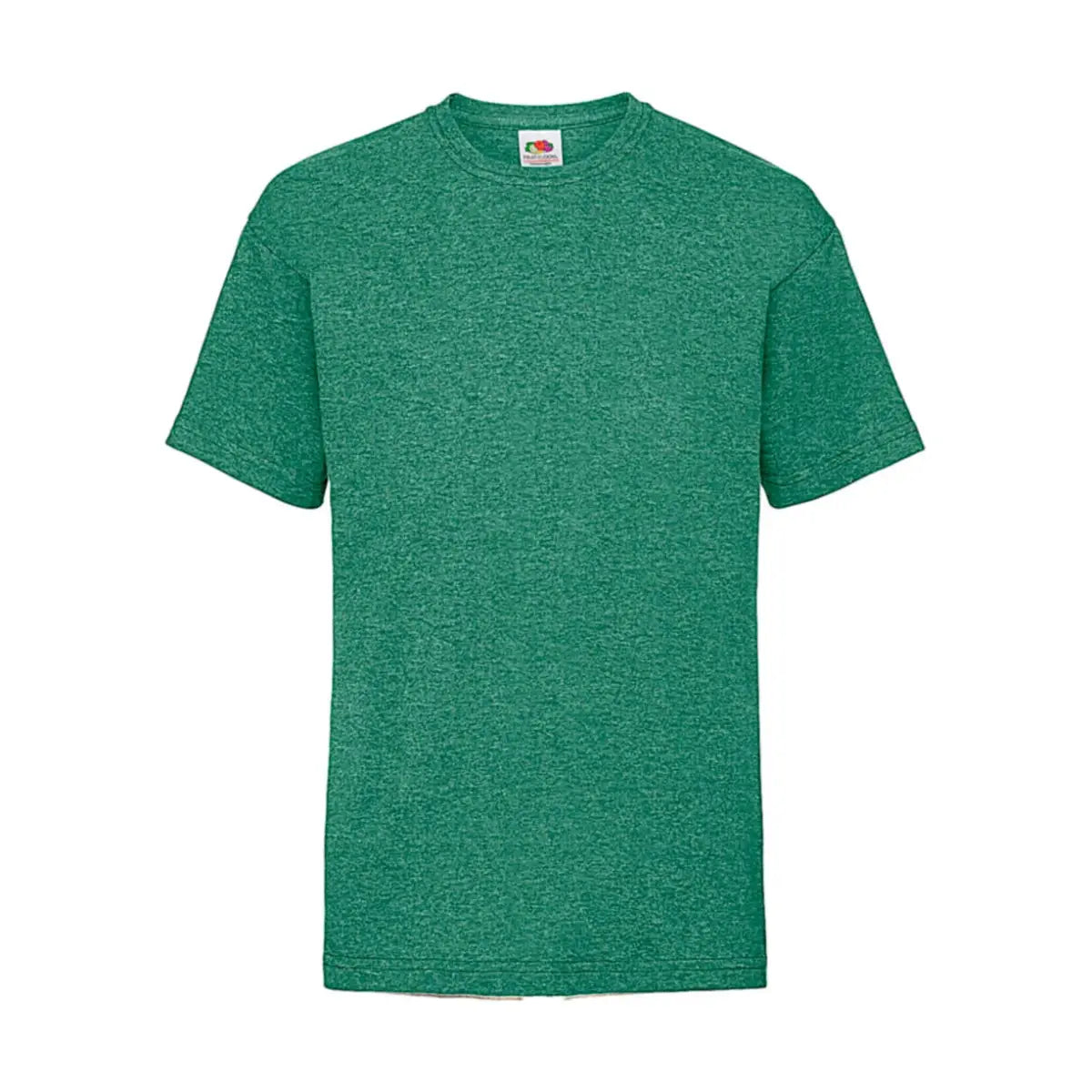 Fruit of the Loom Lasten Laadukas T-Paita - Vihreä (Heather Green) / 104 (3-4) - Yritystekstiilit